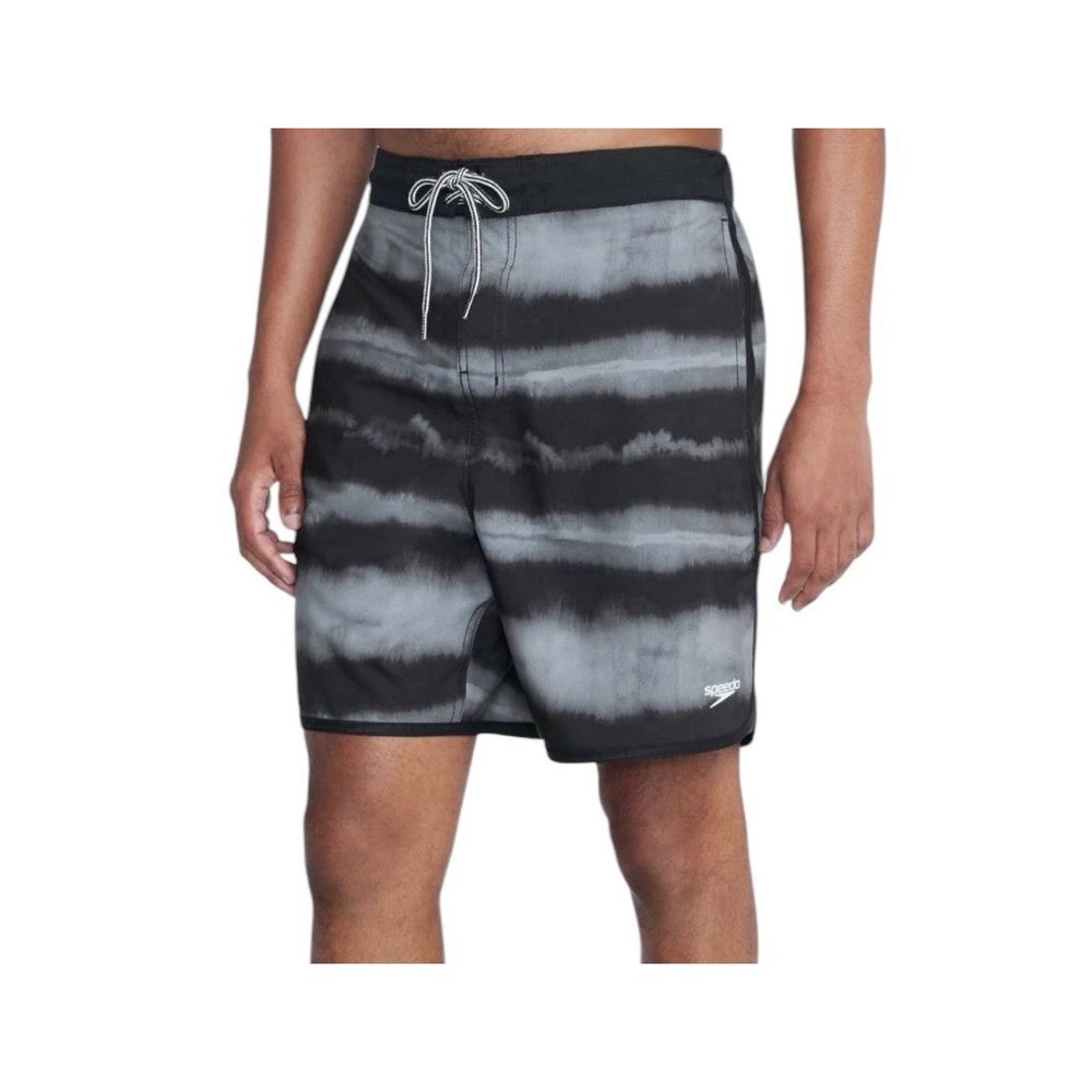 Speedo Swim Shorts Men's Large Elastic Board Swimwear Trunks Beach Pockets New